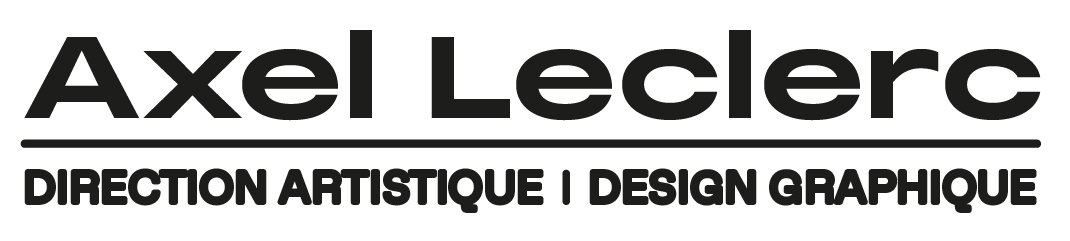 Logo axel Leclerc - Direction Artistique - Design graphique